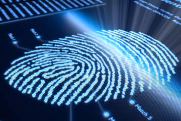 Computergestützte Analyse eines Fingerabdrucks Fast-ID und AZR-ER: Computergestützte Analyse eines Fingerabdrucks